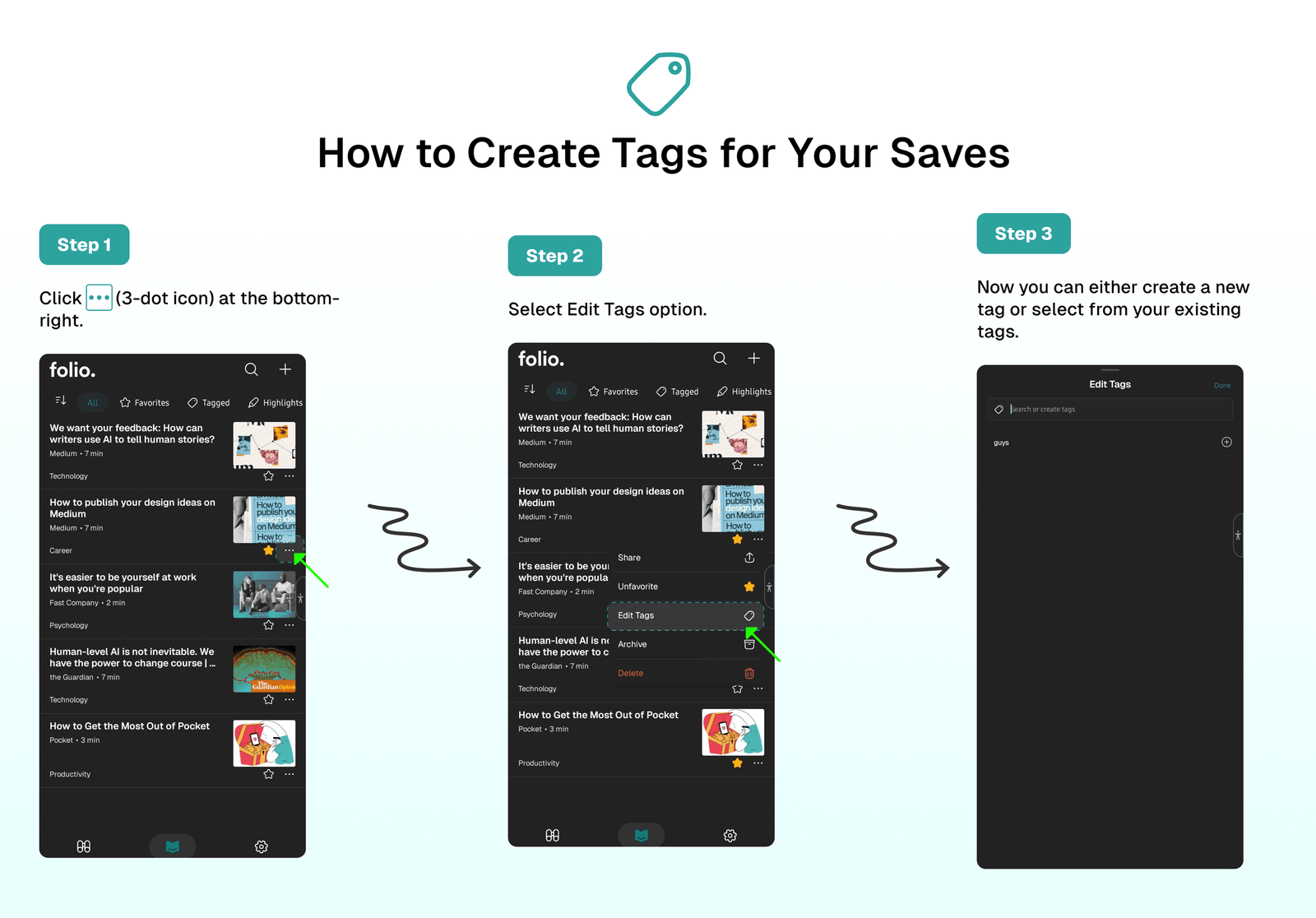 Create Tags