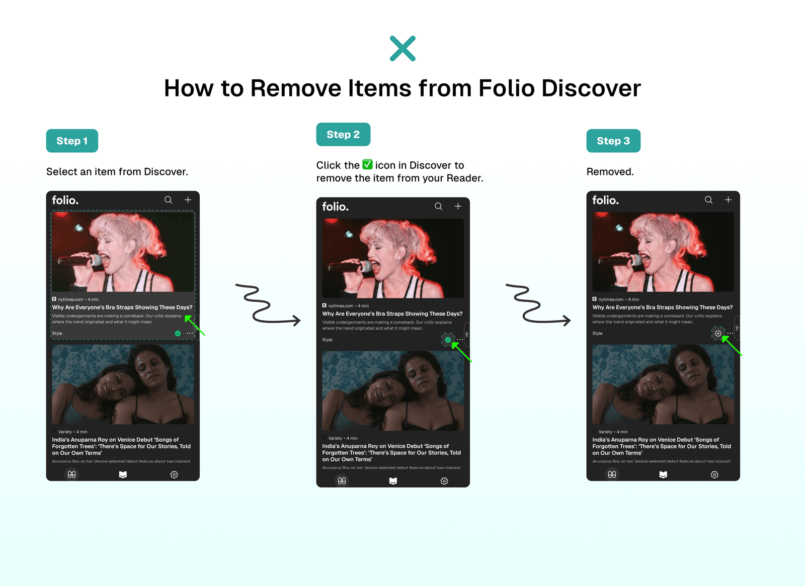 Remove from Folio Discover