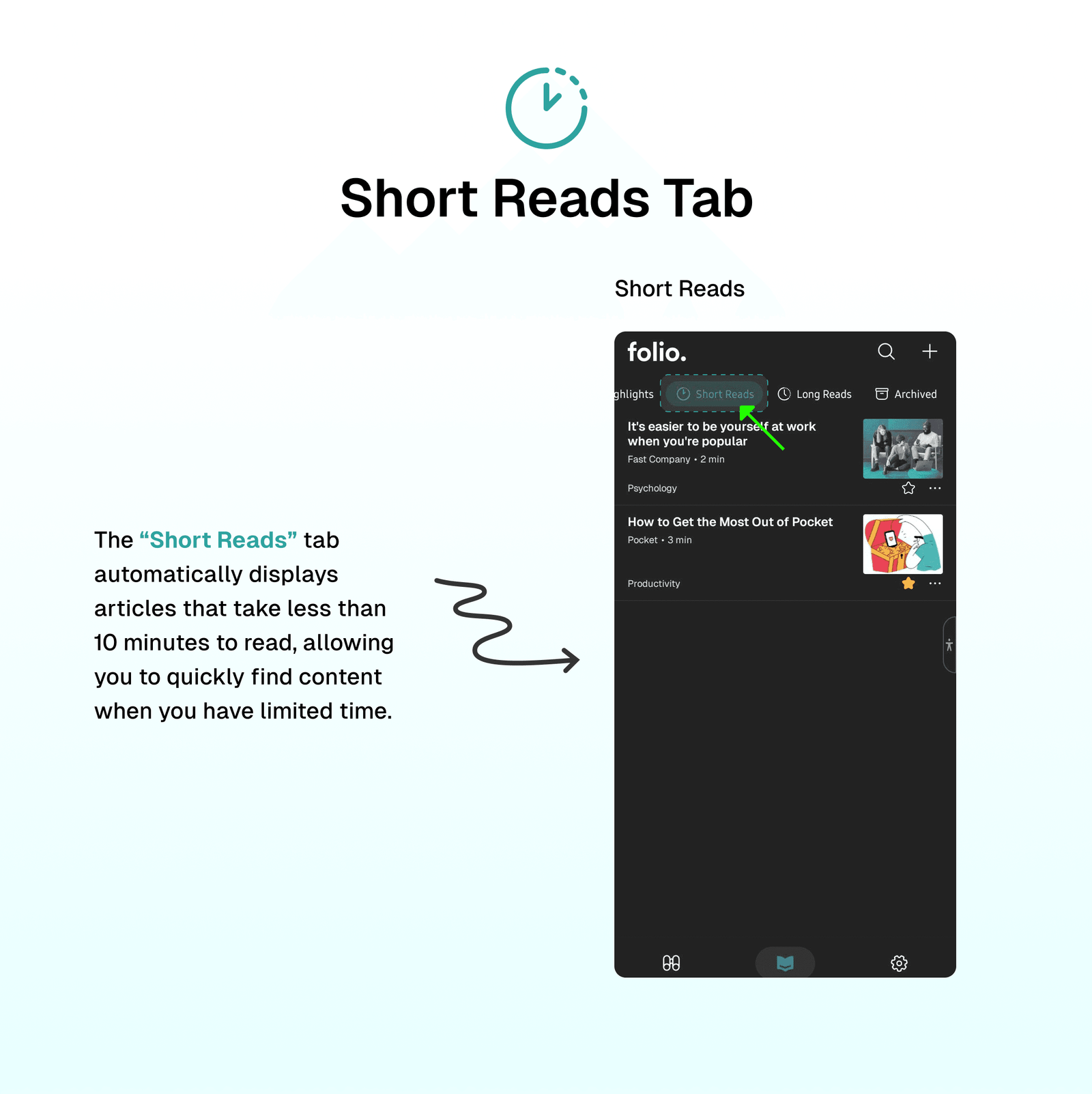 Short Reads Tab